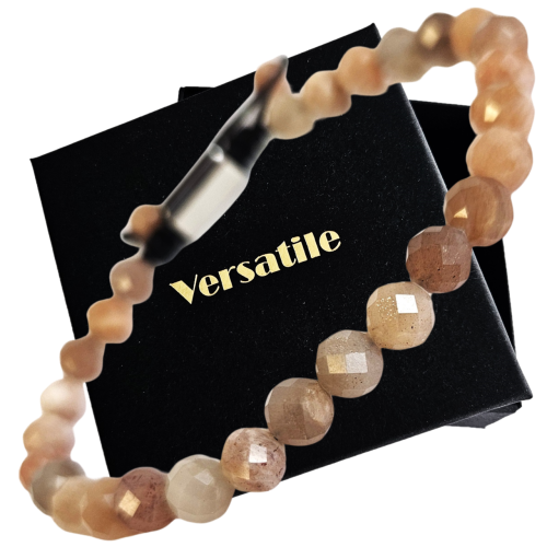 Bransoletka NATURALNY KAMIEŃ SŁONECZNY Versatile