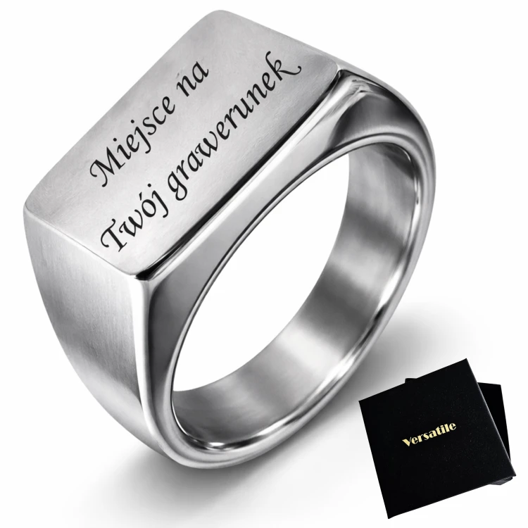 Sygnet z grawerunkiem