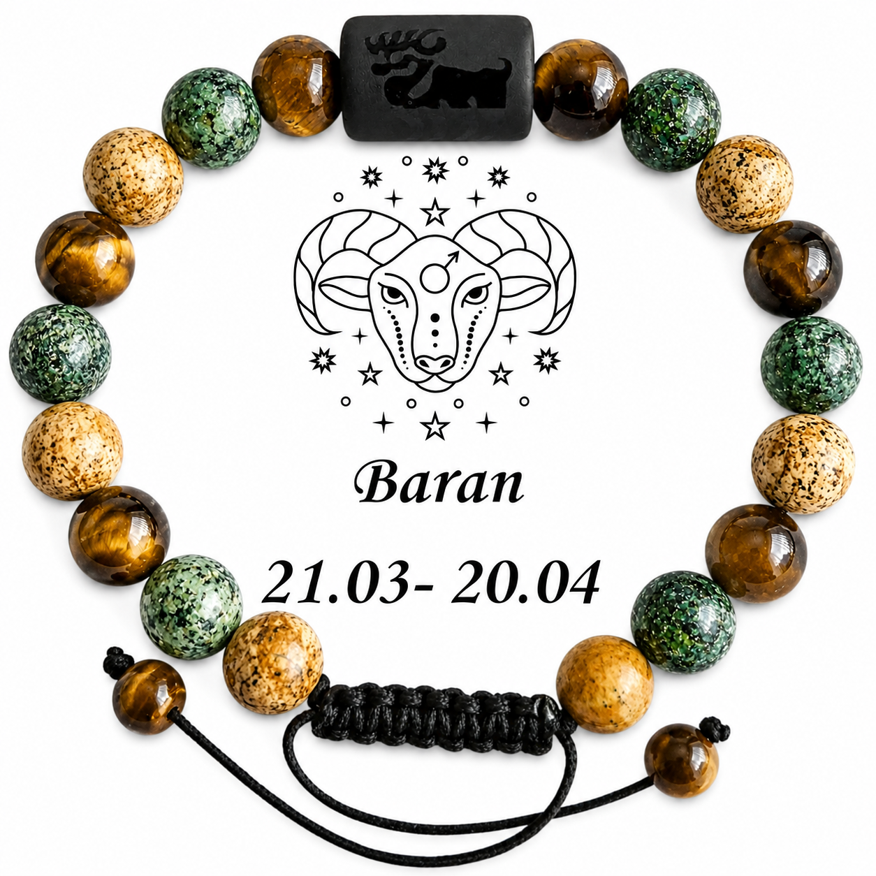 Bransoletka Versatile ze znakiem zodiaku Baran